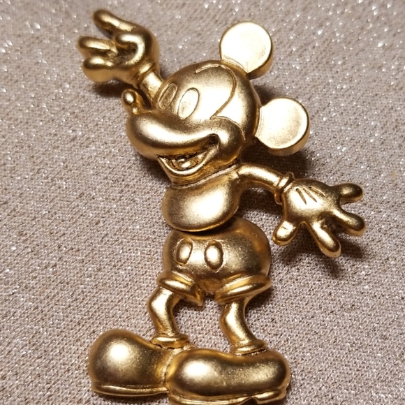 Disney Jewelry - Vintage Mickey Mouse Articulated Brooch Disney Jewelry - Vintage Mickey Mouse Articulated Brooch